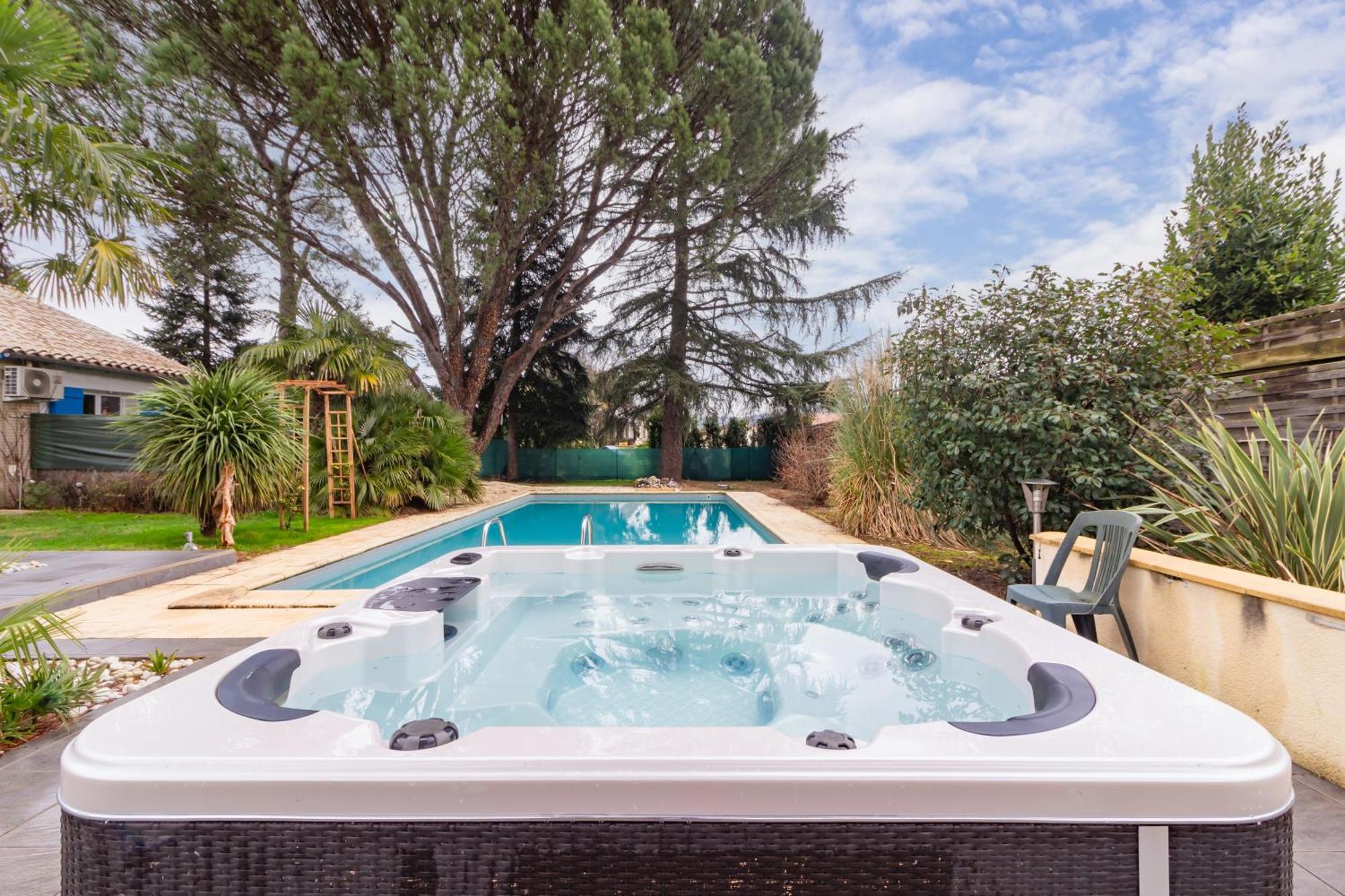 Villa & Spa-Sauna-Piscine-Massages Du "Nirvana Vivant" Biars-sur-Cère Dış mekan fotoğraf